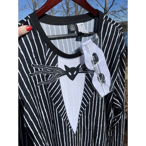 The Nightmare Before Christmas NightGown Shirt PJ Tuxedo Mask Disney Ladies XL - Picture 1 of 14